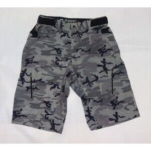 Zoic THE ONE Mountain Bike Shorts, Size XL, Camo Multicolor